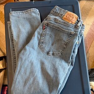 Levi's Classic Boyfriend Blue Jeans